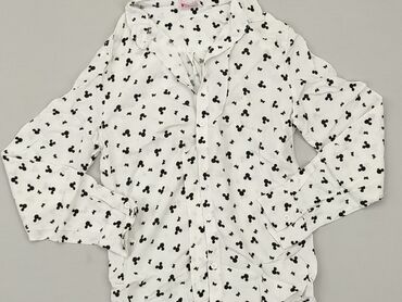 koszula vistula biala: Koszula 10 lat, stan - Bardzo dobry, wzór - Print, kolor - Biały