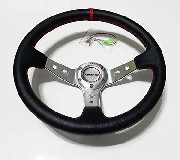 seat: Sportski volan duboki - koza. Duboki sportski volan - kozni. ✨ Precnik — 4