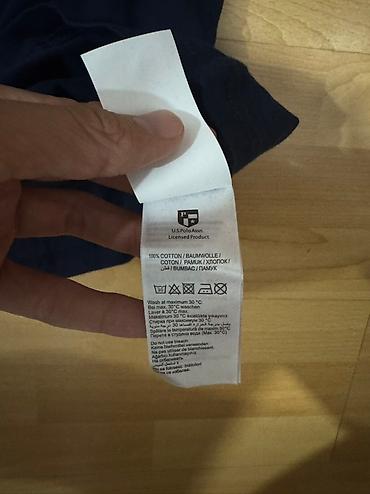 us polo assn: Мужская футболка, L, Us Polo Assn, Новый, цвет - Синий, Самовывоз — 3