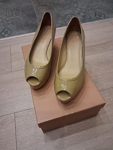 Женская обувь: Босоножки, 36, Jimmy Choo, Новый, цвет - Бежевый, Самовывоз — 1