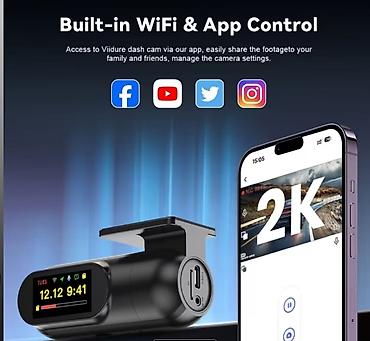 Avtoelektronika: 2K Quad HD Avtomobil DVR Kamera - 2K Quad HD video yazılışı: yüksək — 3
