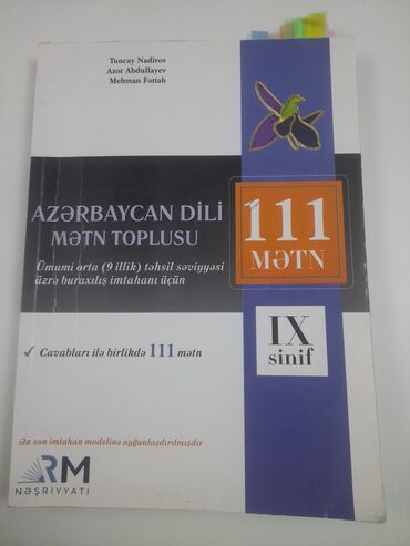 Kitablar və jurnallar: Azərbaycan dili 9-cu sinif, 2023 il, Ünvandan götürmə