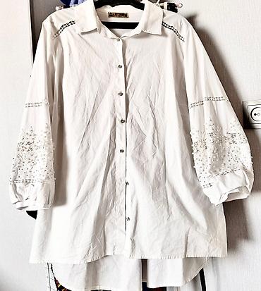 Футболки: Юбка-трапеция с завышенной талией, лето-весна, размер стандарт, новая — 3