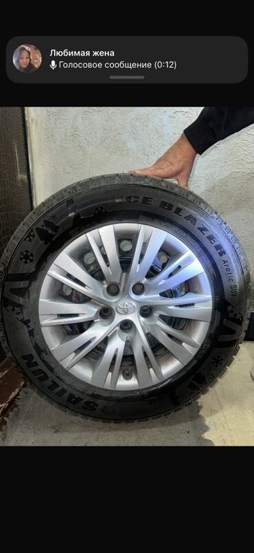 купить шины в бишкеке бу: Дөңгөлөктөр монтажда 215 / 65 / R 16, Кыш, Комплект, Жол тандабастар (АТ/МТ), Куйма, тешиктери - 5