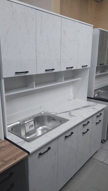 Кухонные гарнитуры: Кухонные гарнитуры с верхними и нижними модулями, нишей для — 3