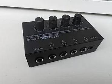 audio: HA400 MICROAMP STEREO POJAČALO ZA SLUŠALICE 4 IZLAZA | Slanje po — 5
