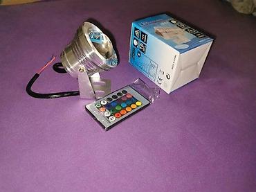 solarne: Za FOTANU RGB reflektori 10w 12V sa daljinskim IR IP67. Za FOTANE — 5
