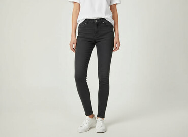 jeans mom fit pull and bear: PULL&BEAR, Jeansy damskie, rozmiar S