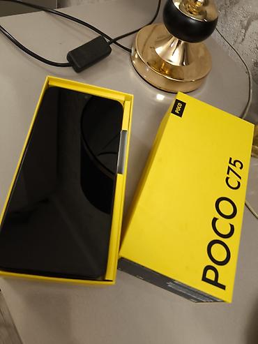 poco x3 kabro: Poco C75, 256 GB, rəng - Qara, Sensor, Barmaq izi, Face ID — 8