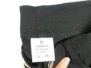 sklepy second hand: Black, Spodnie materiałowe damskie, rozmiar S — 4
