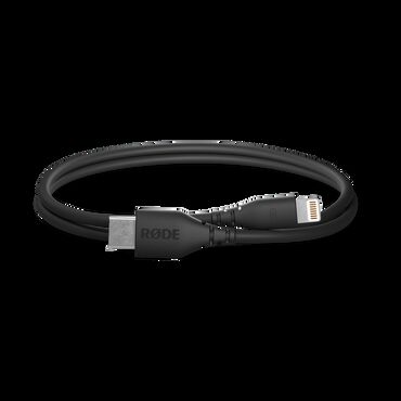 Mikrofonlar: Kabel RODE SC21 SC21, MFi sertifikatlı mikrofonları və USB-C çıxışı