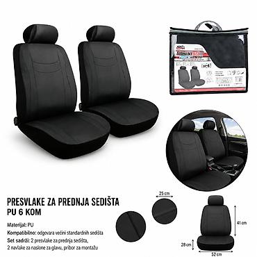 KMT Presvlake za auto sedišta prednja PU 2000207 - Brend: Kmt style -