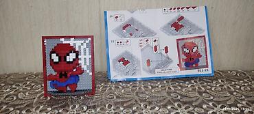Konstruktorlar: - Spiderman mövzulu mozaika konstruksiya dəsti - Kiçik bloklardan — 1