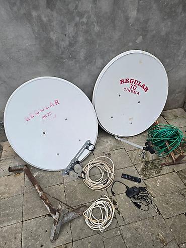 peyk: REGULAR peyk anten dəsti Tərkib: - 2 ədəd REGULAR markalı parabolik — 1