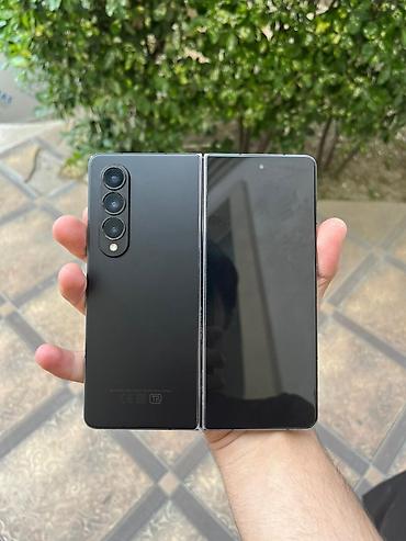 samsung fold: Samsung Galaxy Z Fold 4, 256 GB, rəng - Qara — 1