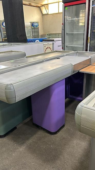 Кассовые столы: Market kassası – skaner zonalı kassir masası - Supermarket və — 1