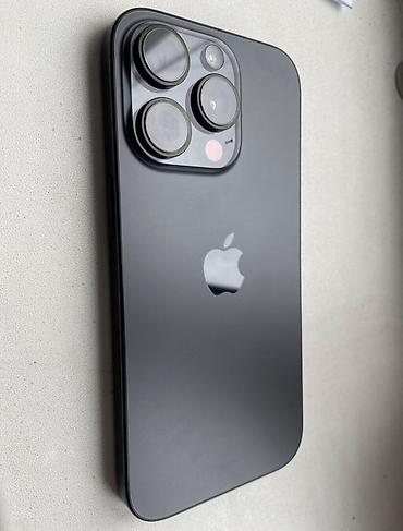 Уюлдук телефондор жана аксессуарлар: IPhone 16 Pro, цвет Black Titanium 256GB 86%Akb 1Sim+Esim телефое — 1