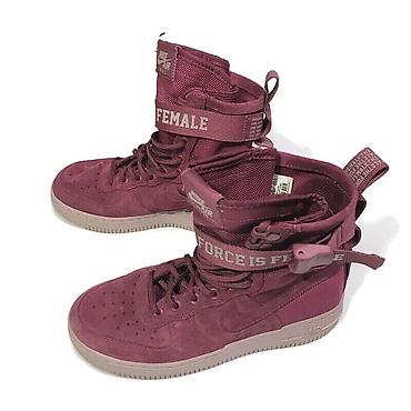 air force 1: Кроссовки, 39, 39.5, 40, Nike, Б/у, цвет - Фиолетовый, Самовывоз — 2