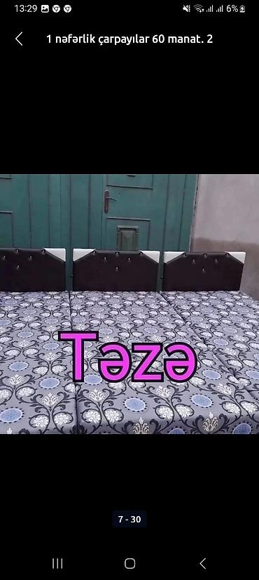 dowey: Yeni, Təknəfərlik çarpayı, Bazasız, Matrassız, Siyirməsiz, Azərbaycan — 6