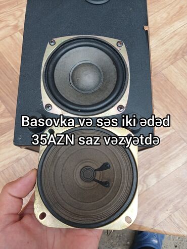 səs: 1.Basovka və səs kalonkası işlək saz vəzyətdə 2.kiçik kondisoner