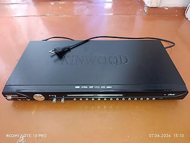 DVD-плеер KINWQQD D-810, рабочий, USB, караоке Описание: Продаю