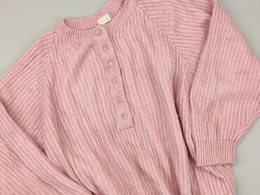 sweter w paski h: Sweter damski, Rozmiar 3XL