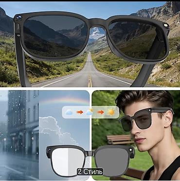 Eynəklər: İstifadə olunmayib 200 azn alunib. Smart eynək – Bluetooth — 10