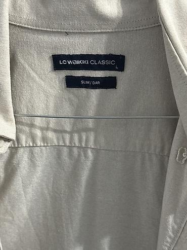 стильная рубашка: Мужская рубашка LC Waikiki Classic - Линия: Classic - Посадка: Slim — 1