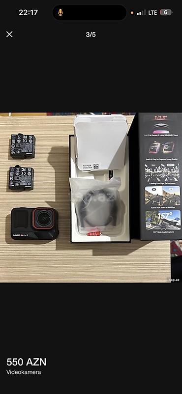 Фото и видеокамеры: Insta360 Ace Pro 2 – 8K AI-Powered Action Cam (Leica ilə birlikdə — 1