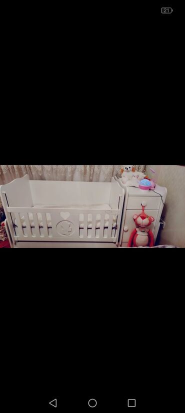 Beşiklər: Oğlan və qız üçün, Dördbucaq, Beşik, Dəstsiz, Matras ilə, Yellənmə mexanizmsiz — 9