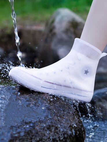 Личные вещи: Чехлы для ботинок от дождя, мужские бахилы, водонепроницаемые