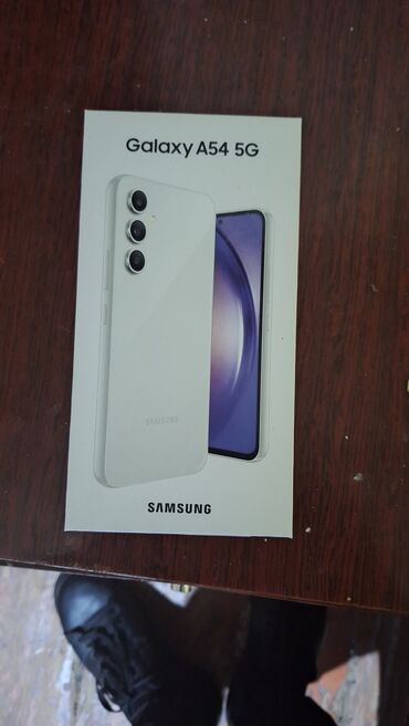 samsun a54: Samsung A54, 256 GB, rəng - Ağ, Sensor, Barmaq izi, İki sim kartlı