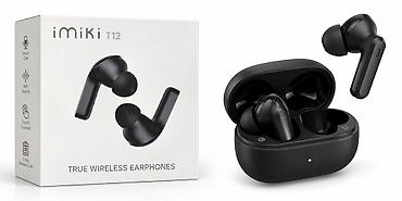 nauşnikler: **iMiKi T12 True Wireless qulaqlıq** iMiKi T12 tam simsiz qulaqlıq — 1