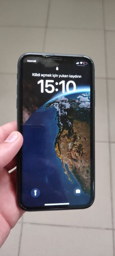 apple x ekran: IPhone 11, 128 GB, Qara