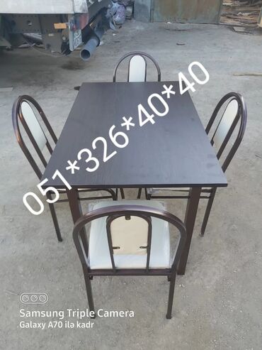 Masa və oturacaq dəstləri: Stul stol masa ve oturacaq destleri Tek-Tek ve Komplekt Wekilde -da lalafo.az — 14 Masa və oturacaq dəstləri: Stul stol masa ve oturacaq destleri Tek-Tek ve Komplekt Wekilde — 14