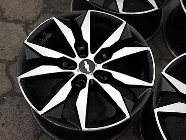 Диски: Литые Диски R 18 Chevrolet, Комплект, отверстий - 5, Б/у — 5