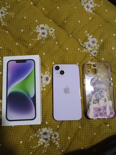 айфон 16 макс: IPhone 14, Б/у, 128 ГБ, Чехол, 91 %