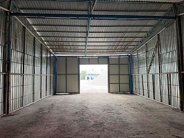 ангар склад: 190 м², С высокими потолками — 4