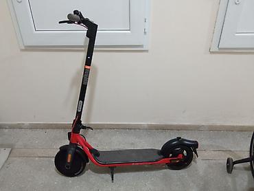 Электротранспорт: Elektrik skuter – qırmızı-qara dizayn - Şəhər içi rahat və səssiz — 1