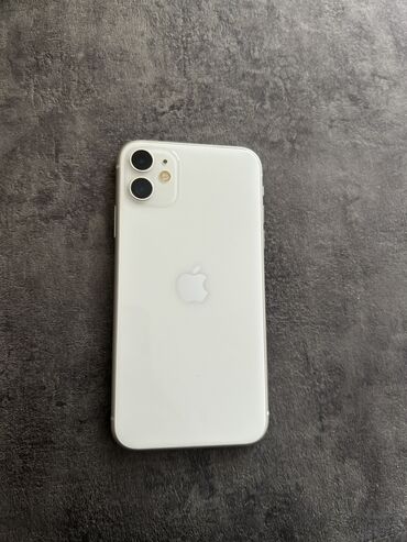 telefonlar iphone: IPhone 11, 128 GB, Ağ, Face ID