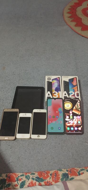 кабель type c type c бишкек: Samsung Galaxy A22, Б/у, 16 ГБ, цвет - Черный, 2 SIM