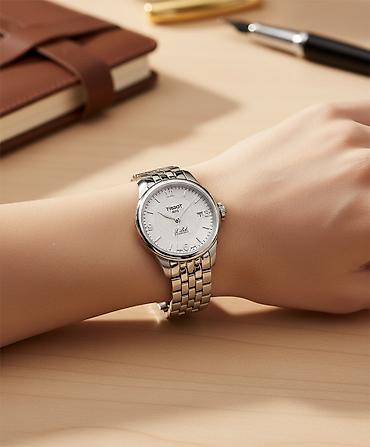 баа: Классикалык сааттар саат, Tissot, Швейцария, Суу өткөрбөөчү, Асыл нуска, Аялдарга, Колдонулган — 1