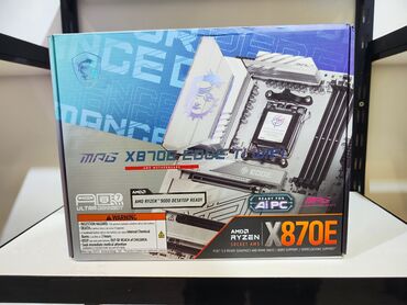 ana platalar: Ana Platası MSI X870E Edg, Yeni