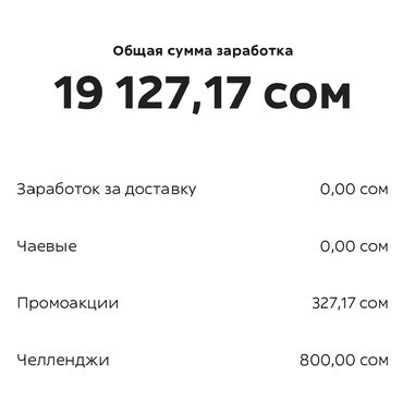 требуются курьеры: Работа в Бишкеке Ош Джалал-абад Иссык -куль авто курьер мотокурьер