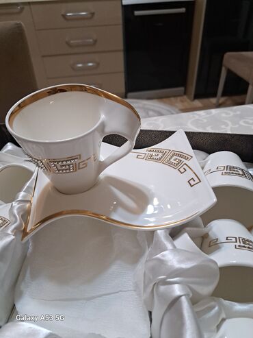 Çay dəstləri və servizlər: Çay dəsti, rəng - Ağ — 6