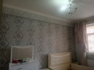 Malyar işləri: Divar kağızı vurulması xidməti - Peşəkar divar kağızı yapışdırılması — 14