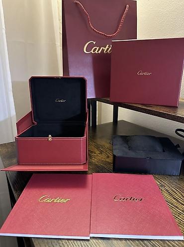 Коробка для часов от бренда Cartier lalafo.kg да Коробка для часов от бренда Cartier