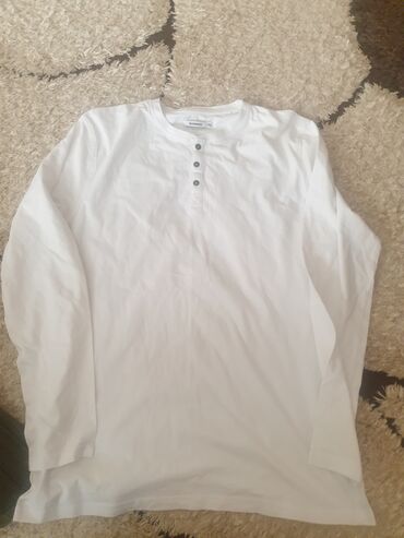 tom tailor majice sa kragnom: Men's T-shirt 2XL (EU 44), bоја - Bela