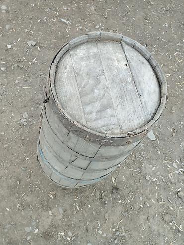 ucuz samavarlar: Qədimi Nəhrə Taxta çəllək - Material: ağac lamellər, metal halqalarla — 4