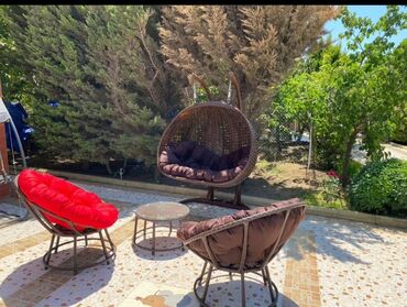 Bağ kresloları: Kokan yellencek Asilqan yellencek Asilqan kreslo Zavod istehsali Boz — 14